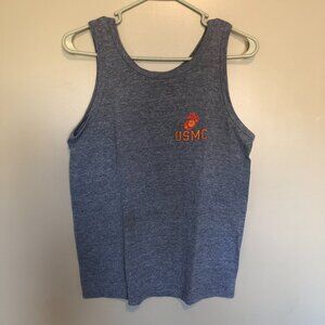 Vintage Soffe Shirts USMC T Shirt Tank Top Size 38-40 Adult